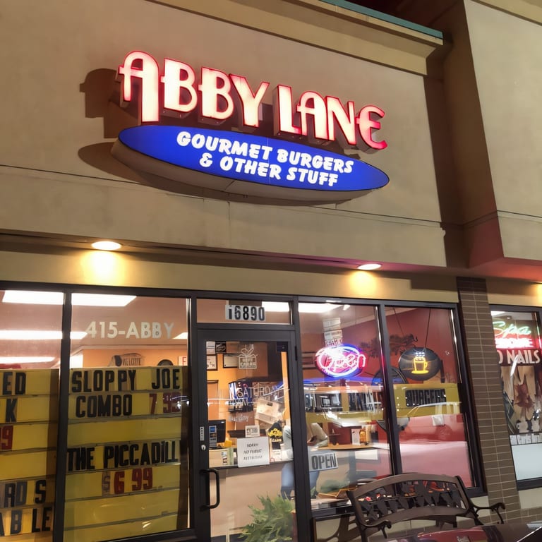 Welcome to Abby Lane Gourmet Burgers