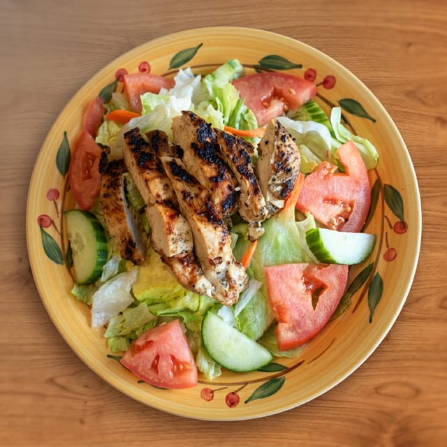 Grilled Chicken Salad.